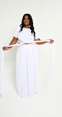 Simplicity Best Skirt Set (White)