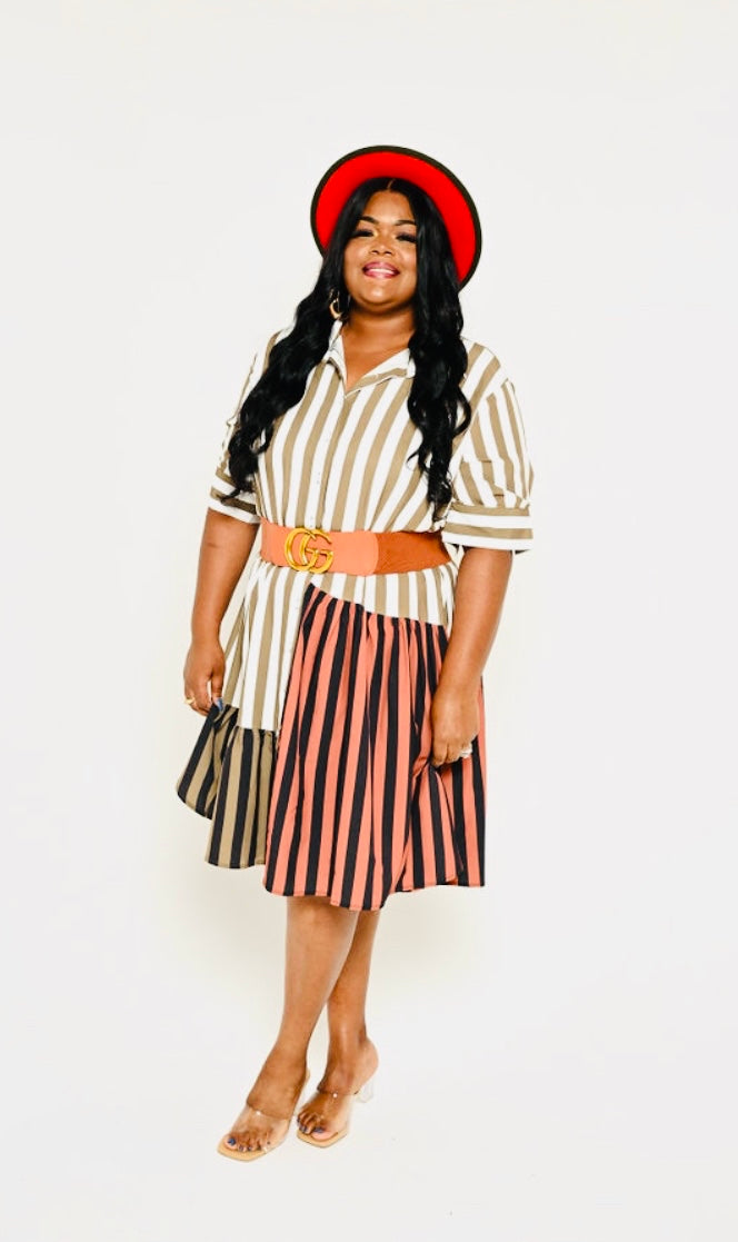 Oh The Stripes Dress