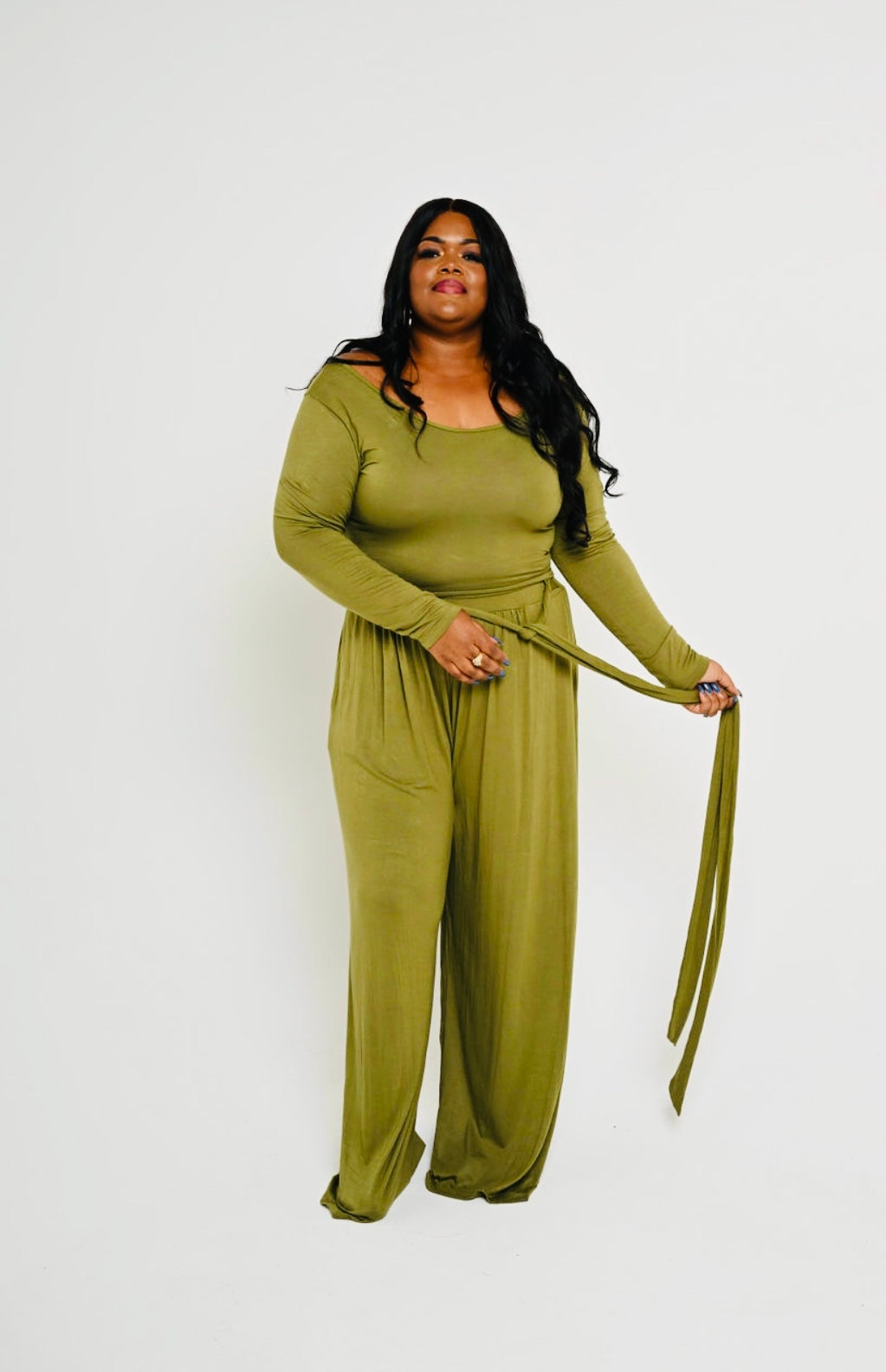 This is Me Pants Set (Olive)