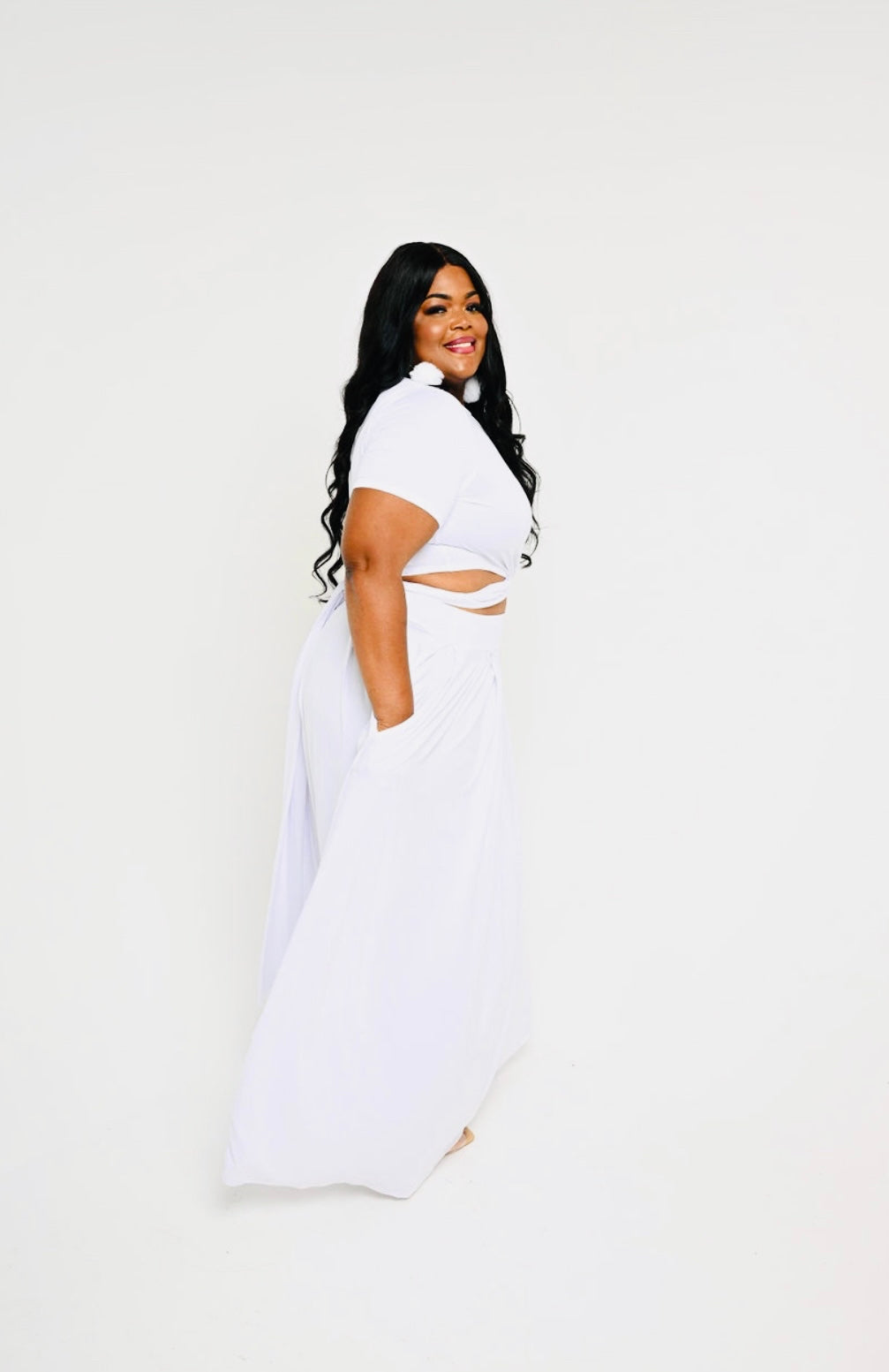 Simplicity Best Skirt Set (White)